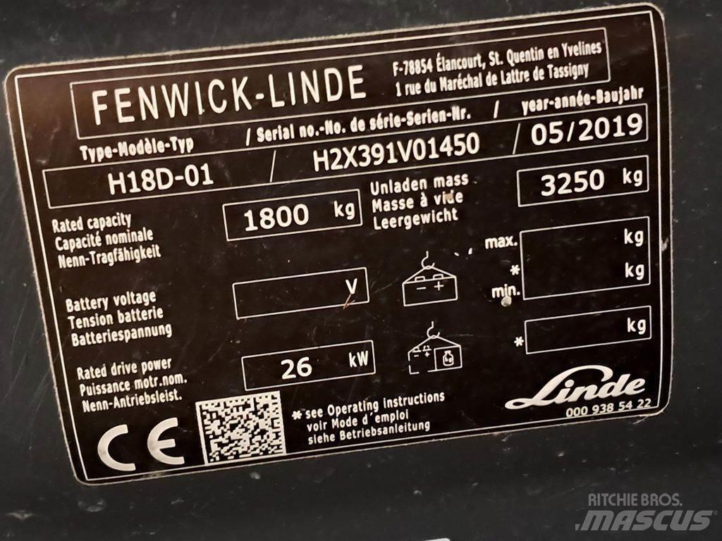Linde H18D-01 Diesel trucks