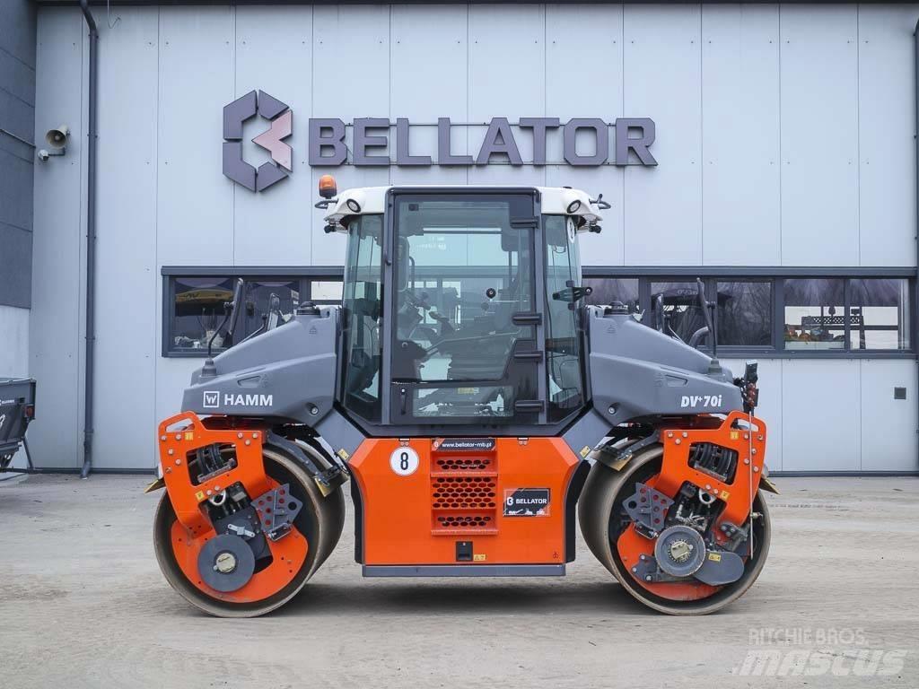 Hamm DV+ 70i VS-OS Twin drum rollers