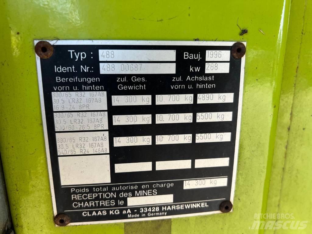 CLAAS Jaguar 840 Forage harvesters