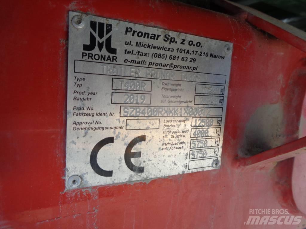 Pronar T 400R Self-loading trailers