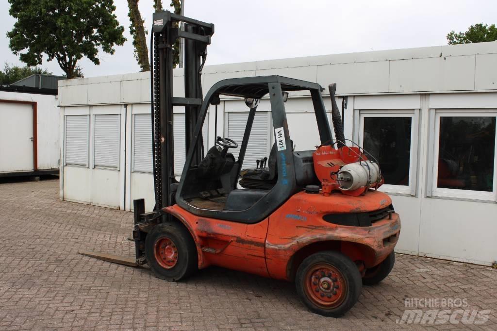Linde H 45 T-600 LPG trucks