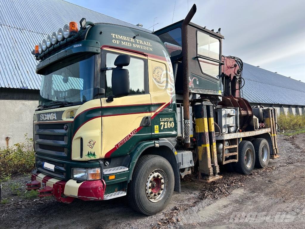 Scania G 420 CB Truck mounted cranes