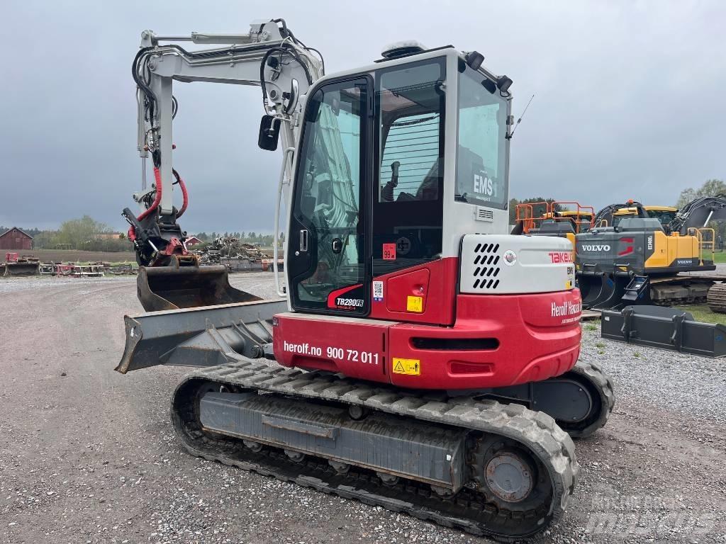 Takeuchi TB 280 FR Mini excavators  7t - 12t