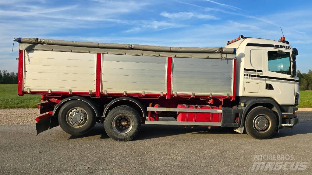 Scania R 124 LB Tipper trucks