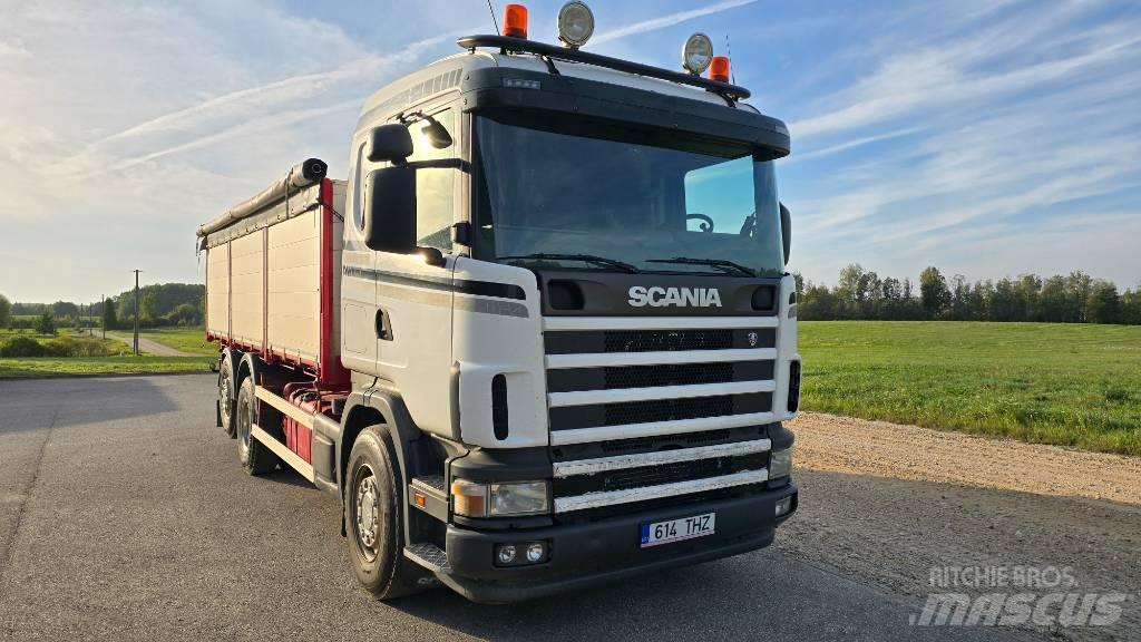 Scania R 124 LB Tipper trucks