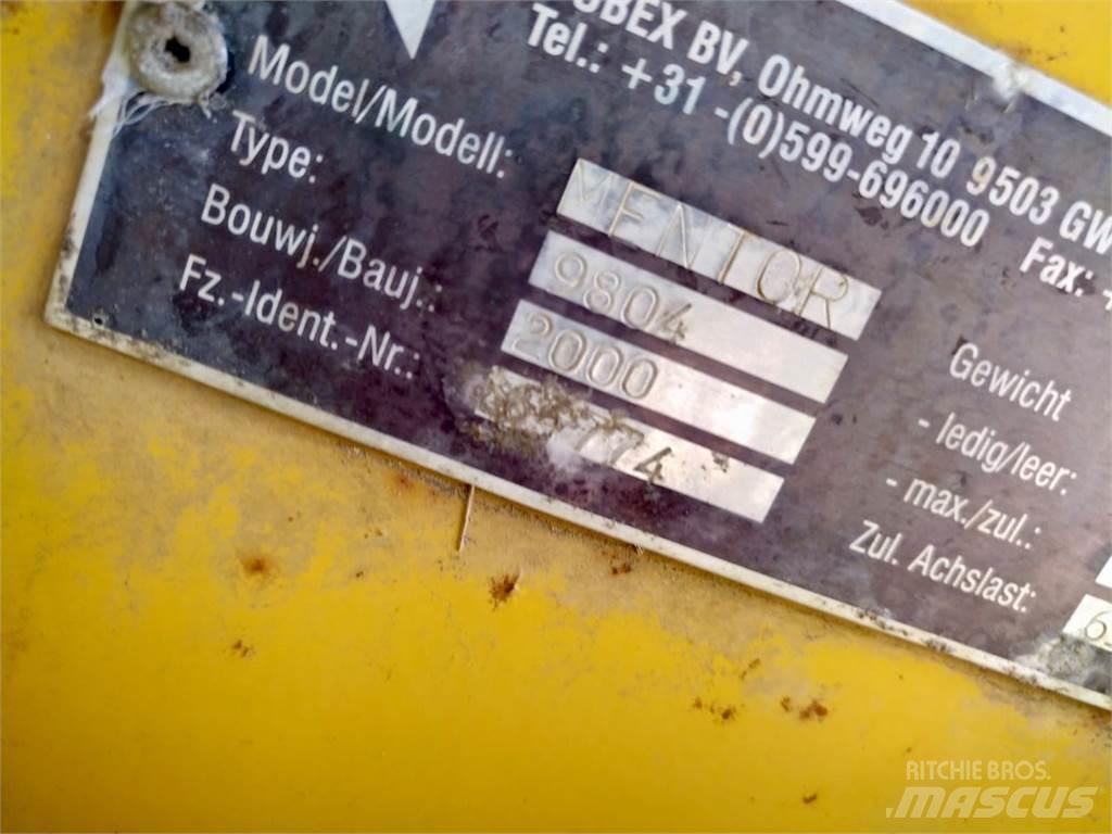 Dubex Mentor 9804 Trailed sprayers