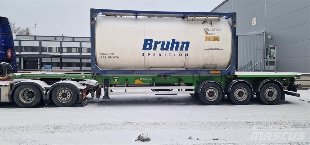  Grünwald GSC03 Flatbed/Dropside semi-trailers