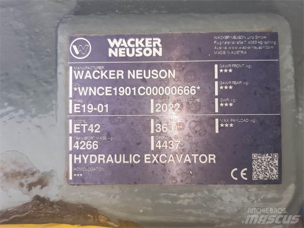 Wacker Neuson ET42 Crawler excavators