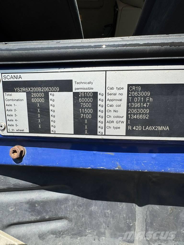 Scania R 420 Prime Movers