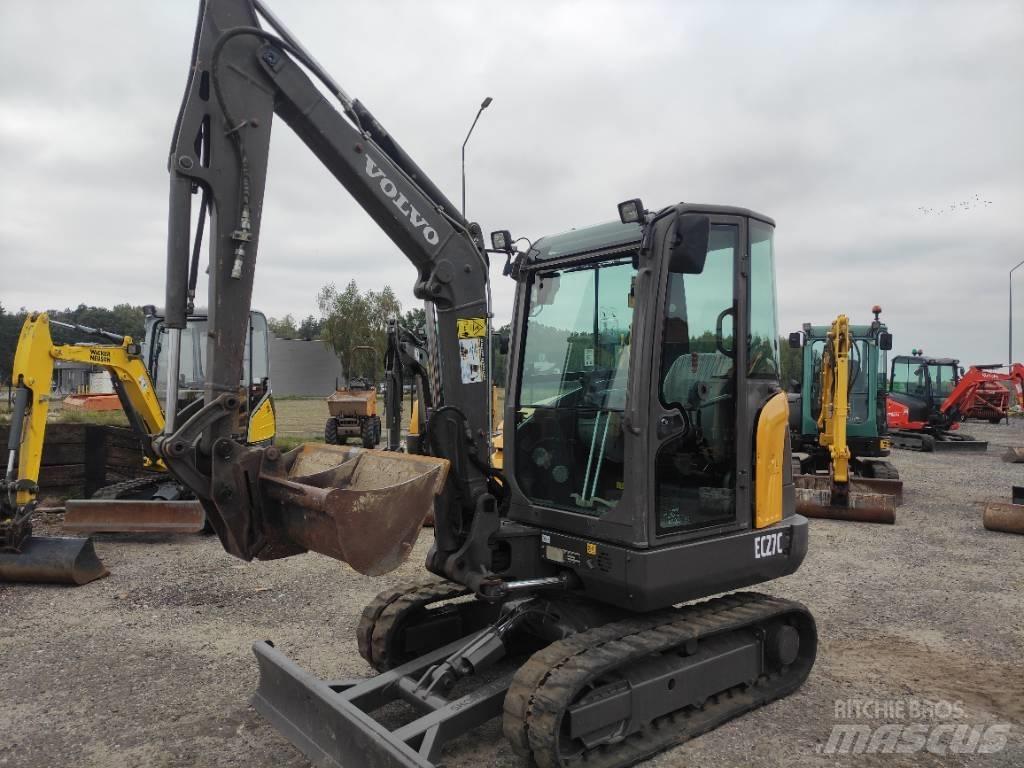 Volvo EC 27 C Mini excavators < 7t (Mini diggers)