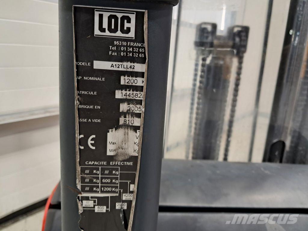 LOC A12TLL42 Pedestrian stacker