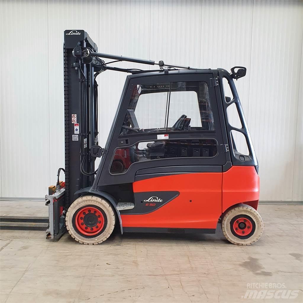 Linde E50HL Electric forklift trucks