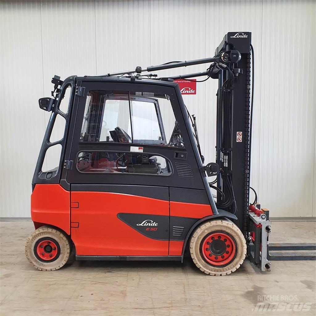 Linde E50HL Electric forklift trucks