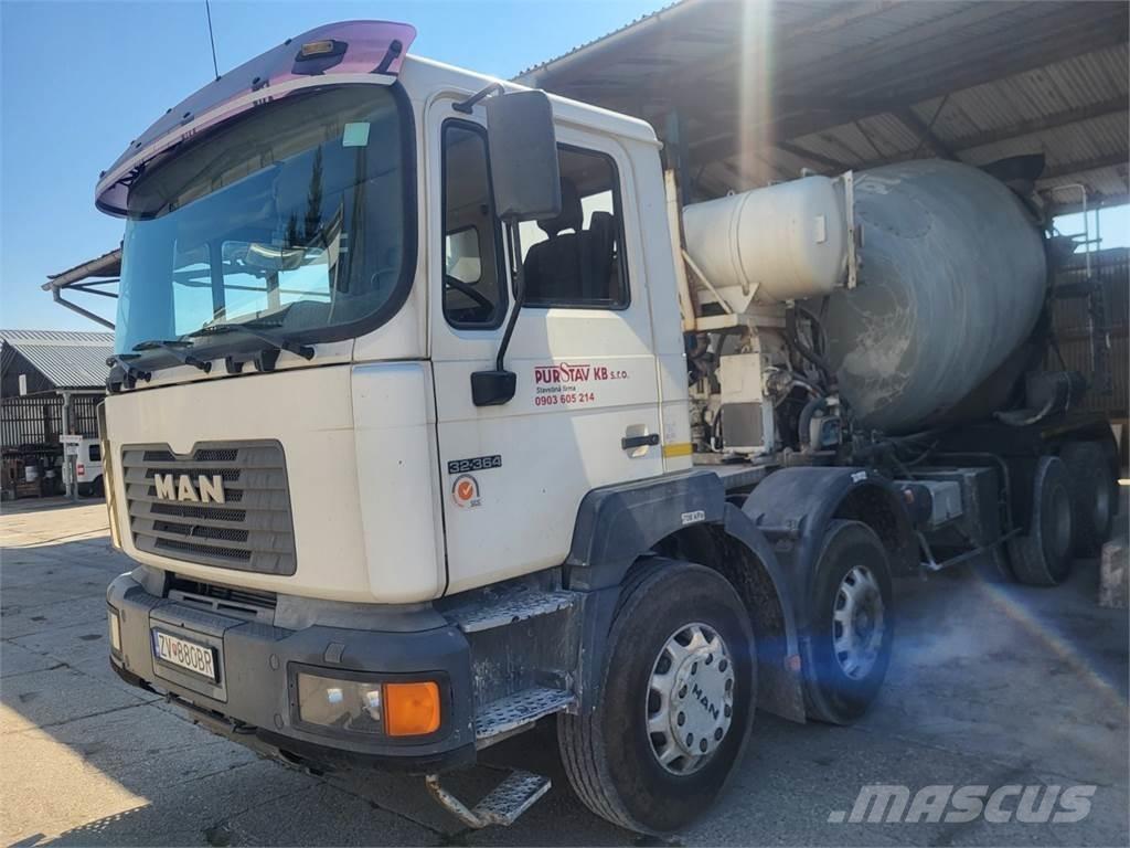 MAN 32.364 8X4 Chassis Cab trucks