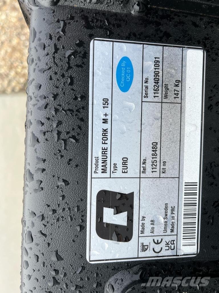 Ålö M 150+ Møggreb Telescopic handlers