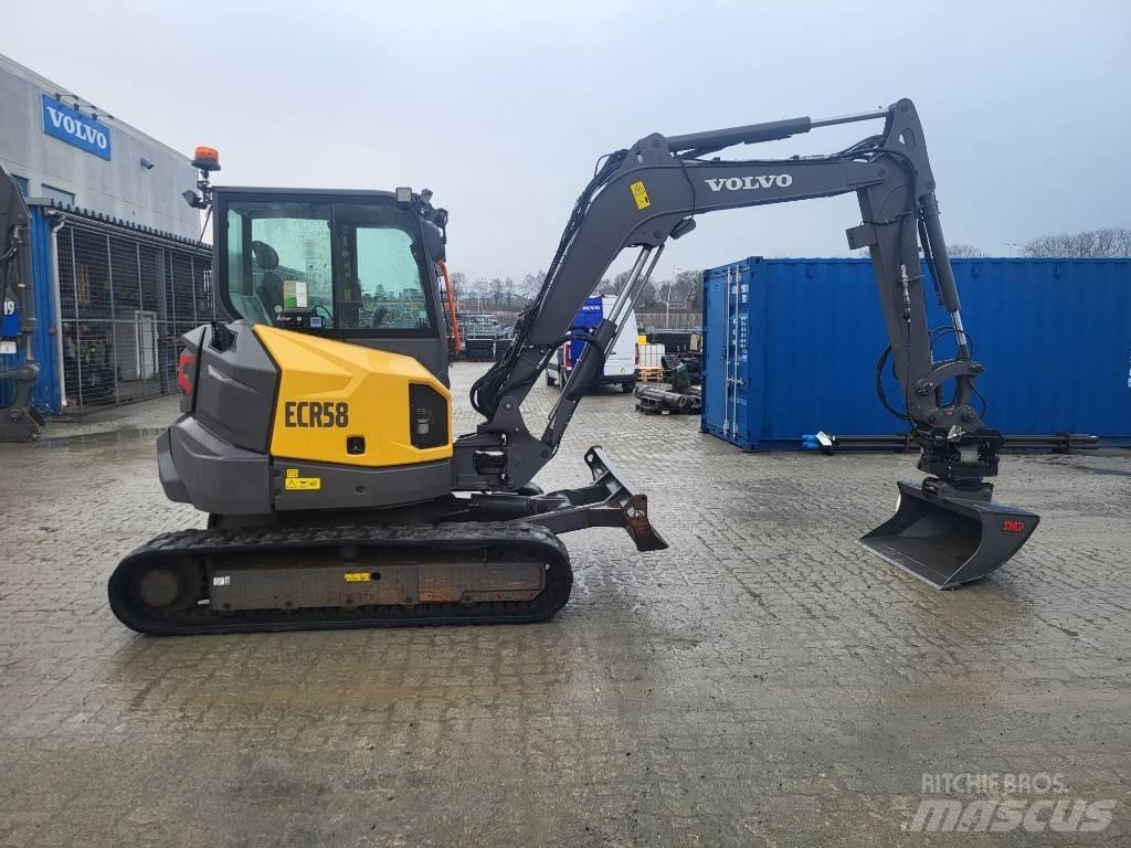 Volvo ECR58F Mini excavators  7t - 12t