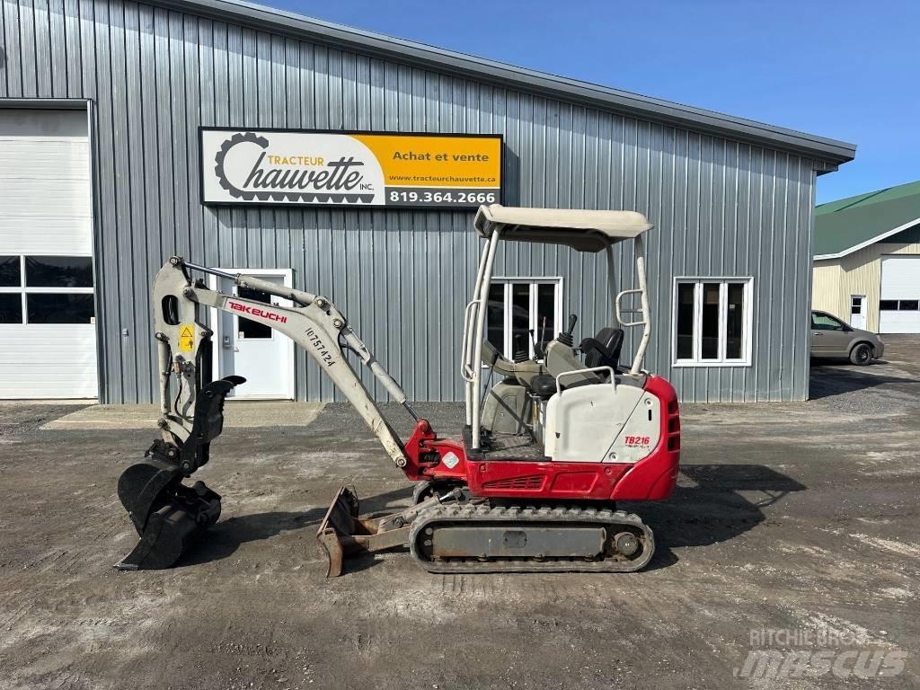 Takeuchi TB 216 Mini excavators < 7t (Mini diggers)