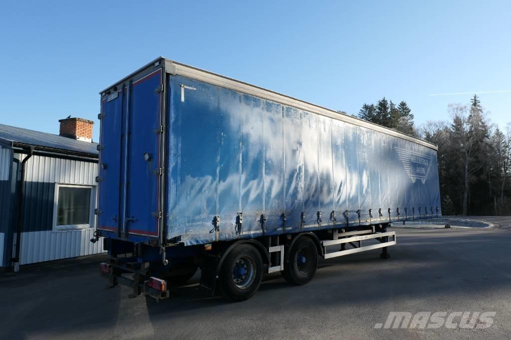 Montracon C2a Curtain sider semi-trailers