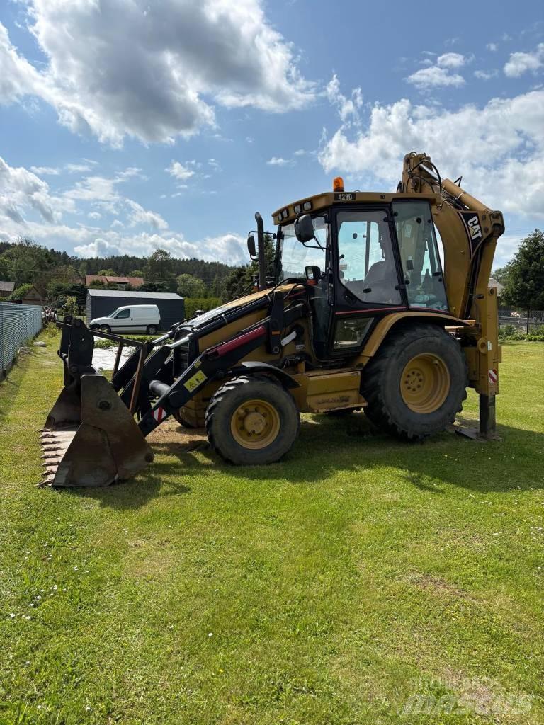 CAT 428 D 4x4 Backhoe