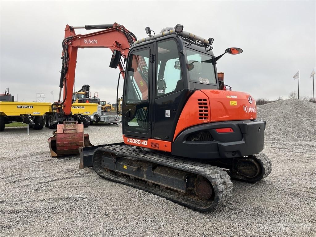 Kubota KX 080-4 Mini excavators  7t - 12t