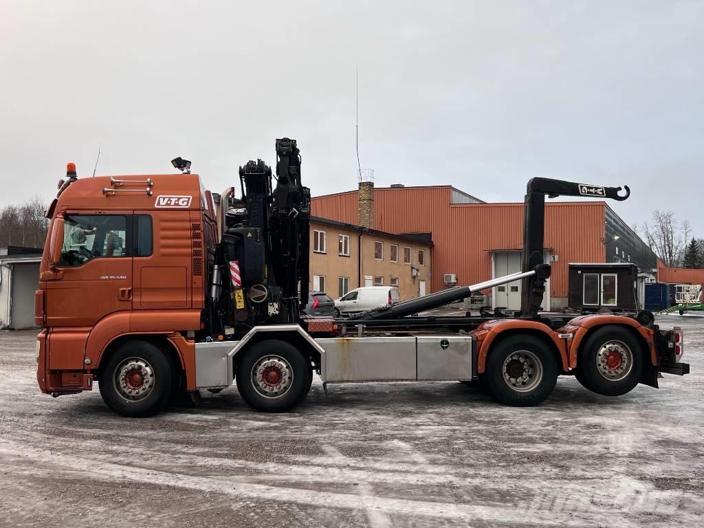 MAN Tgs 35.540 8x2-4 Truck mounted cranes