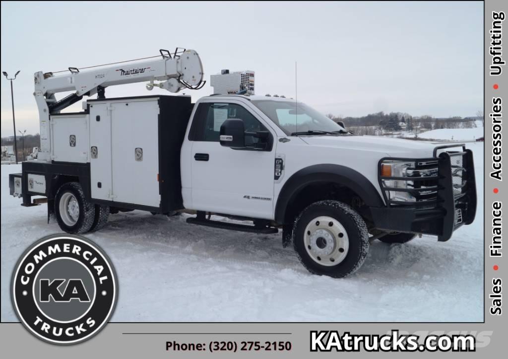 Ford F 550 XL SD Track mounted cranes