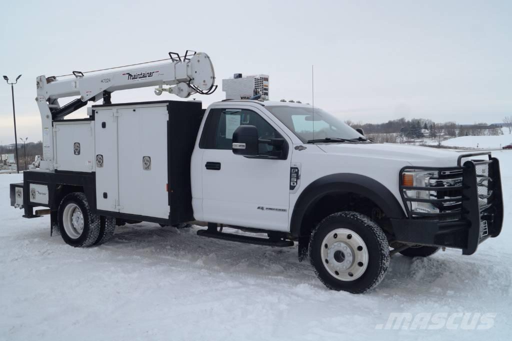 Ford F 550 XL SD Track mounted cranes