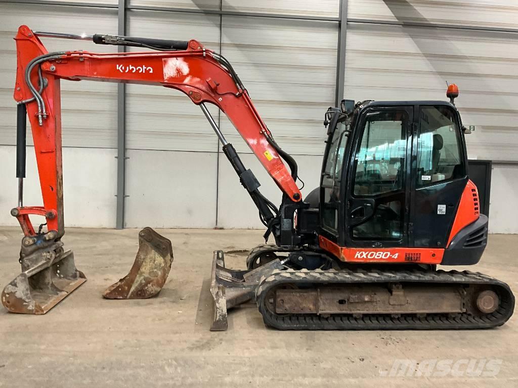 Kubota KX 080-4 Mini excavators  7t - 12t