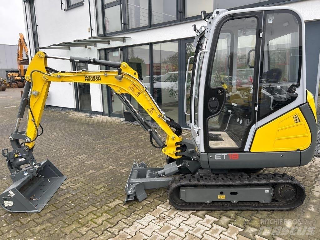 Wacker Neuson ET18 Crawler excavators