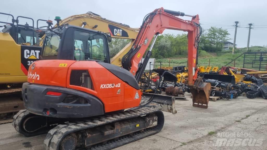 Kubota Kx 080-4 Mini excavators  7t - 12t