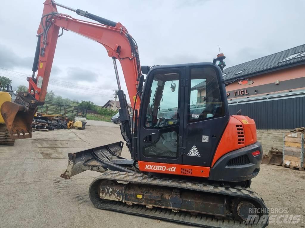 Kubota Kx 080-4 Mini excavators  7t - 12t