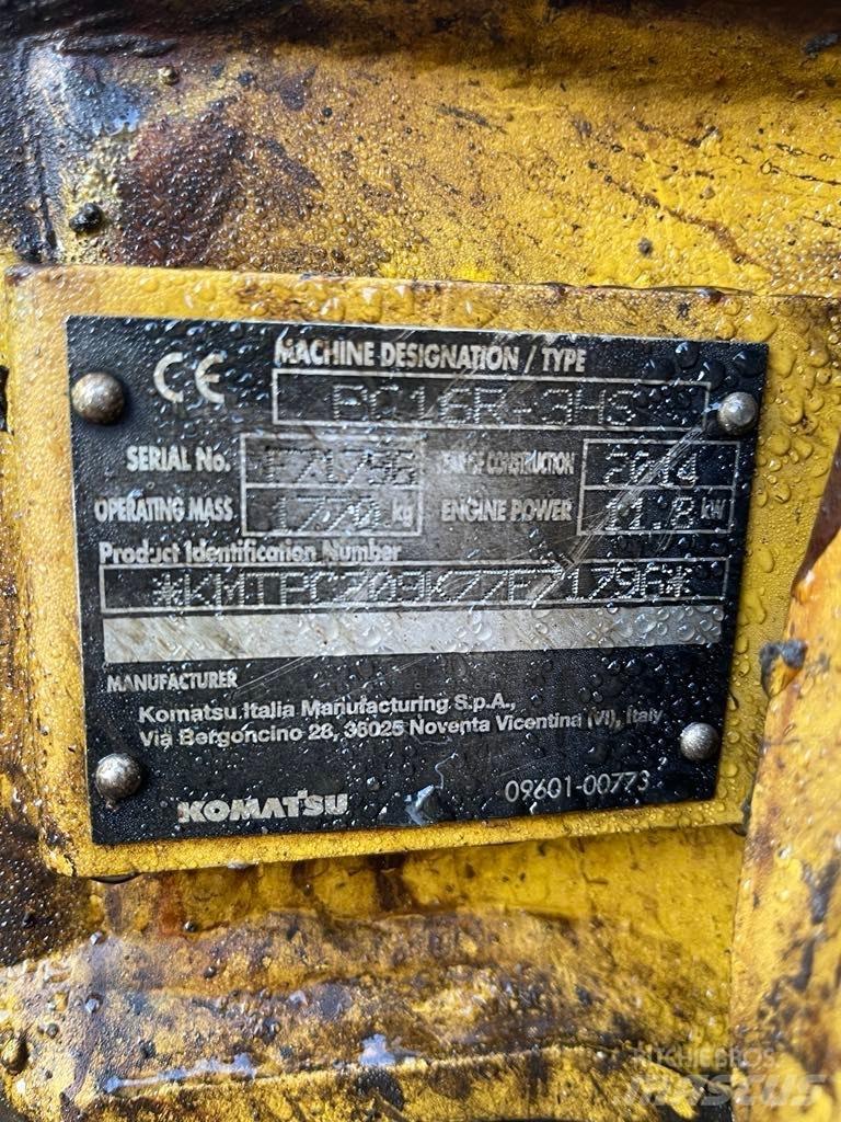 Komatsu PC 16 R-3HS Mini excavators < 7t (Mini diggers)