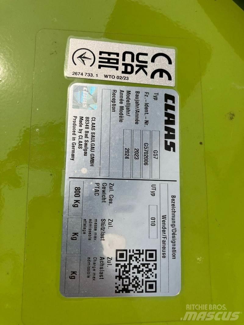 CLAAS Volto 65 Rakes and tedders