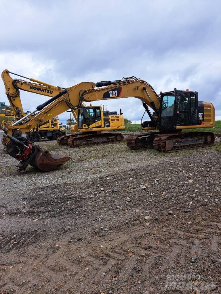 CAT 318 E L Crawler excavators
