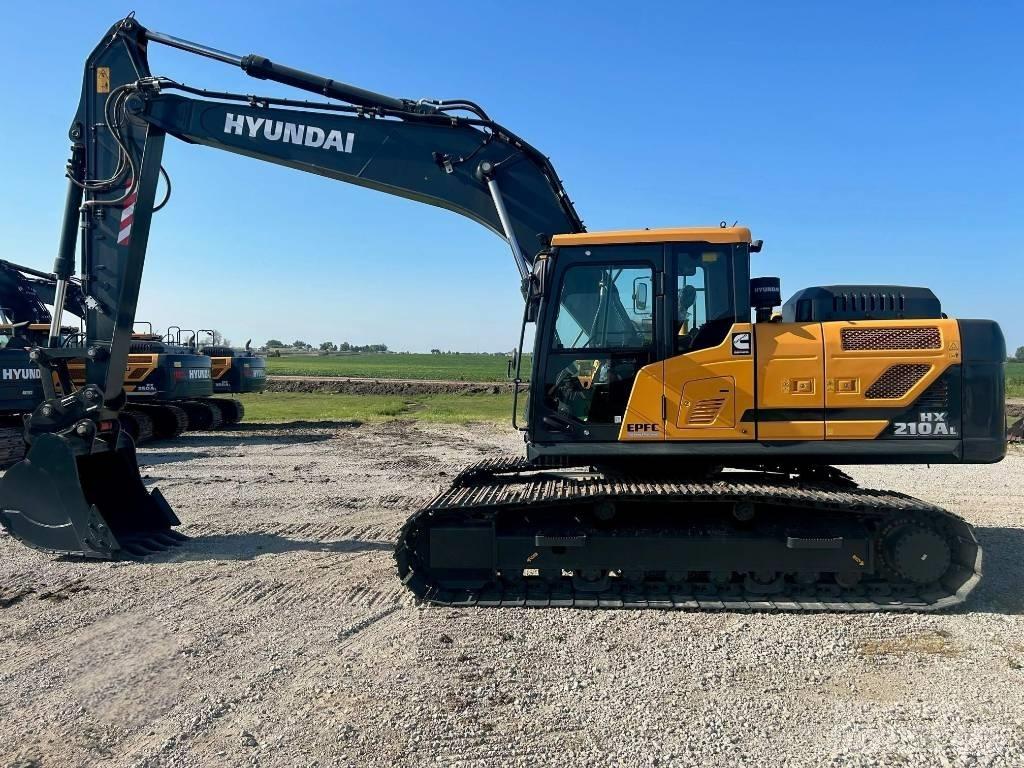 Hyundai HX210 Crawler excavators