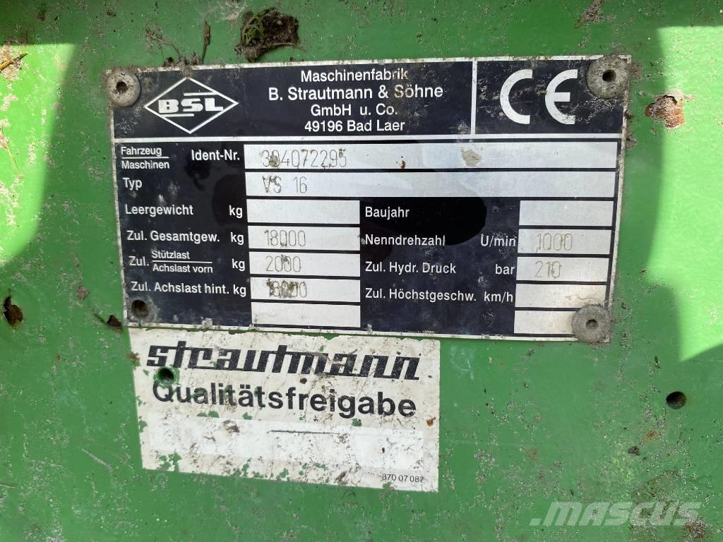 Strautmann VS16 Manure spreaders