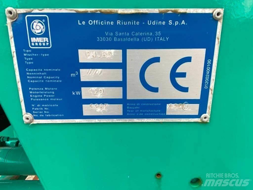 Imer P4.65 - UNUSED Concrete pumps