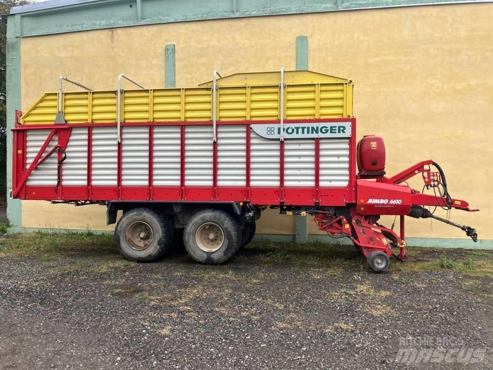 Pöttinger Jumbo 6610 Self-loading trailers