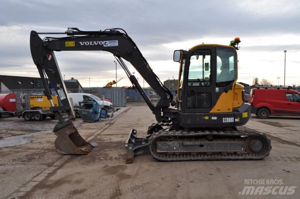 Volvo ECR 88 D Mini excavators  7t - 12t