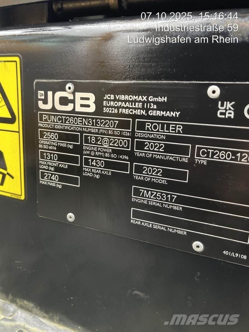 JCB CT260-120 Rollers
