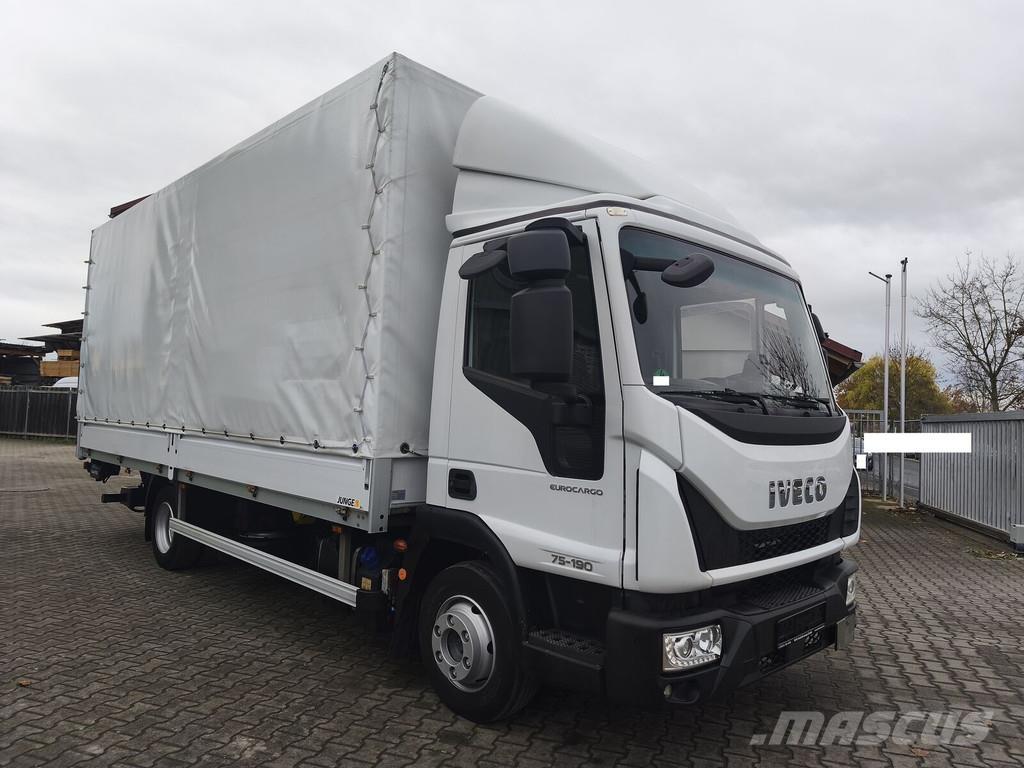 Iveco 75-190 Curtain sider trucks