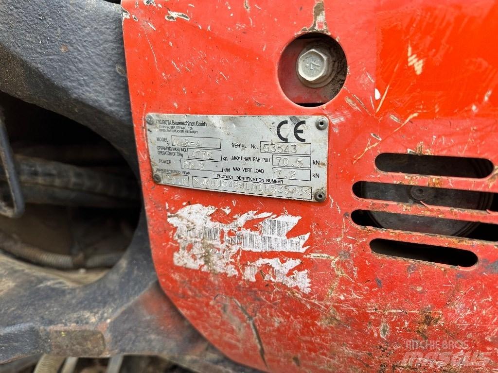 Kubota KX 048-4 Mini excavators < 7t (Mini diggers)