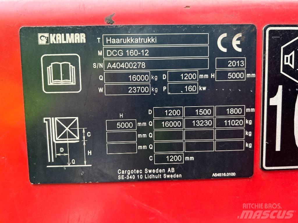 Kalmar DCG160-12 Diesel trucks