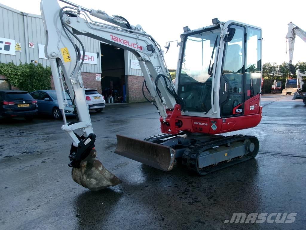 Takeuchi TB 230 Mini excavators < 7t (Mini diggers)