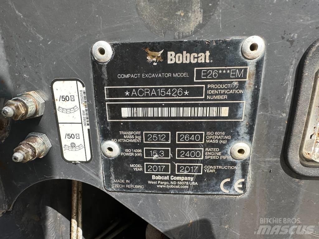 Bobcat E 26 Mini excavators < 7t (Mini diggers)