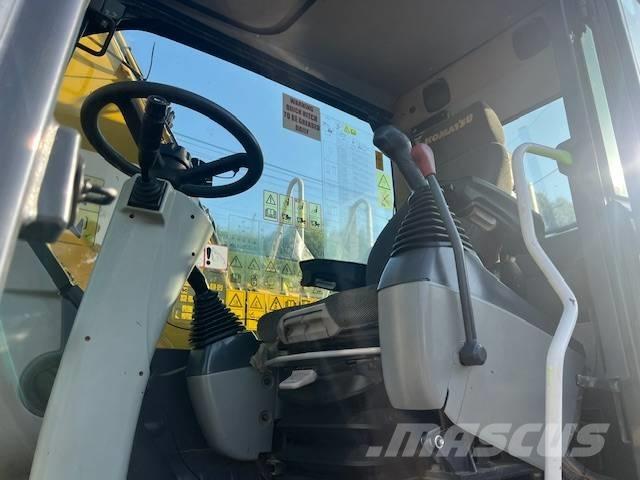 Komatsu PW 148 Wheeled excavators