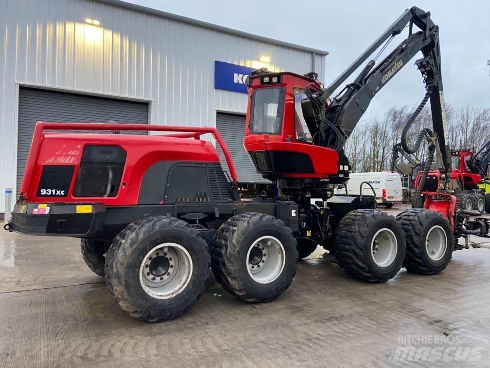 Komatsu 931XC Harvesters