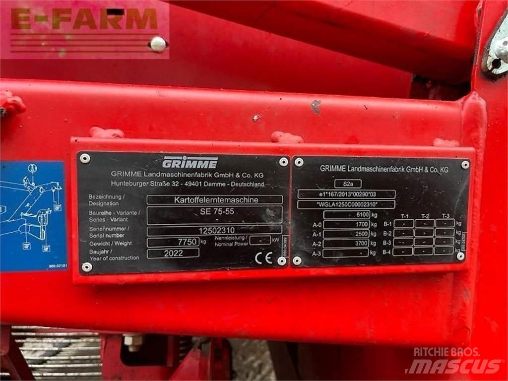 Grimme se 75-55 sb Potato harvesters