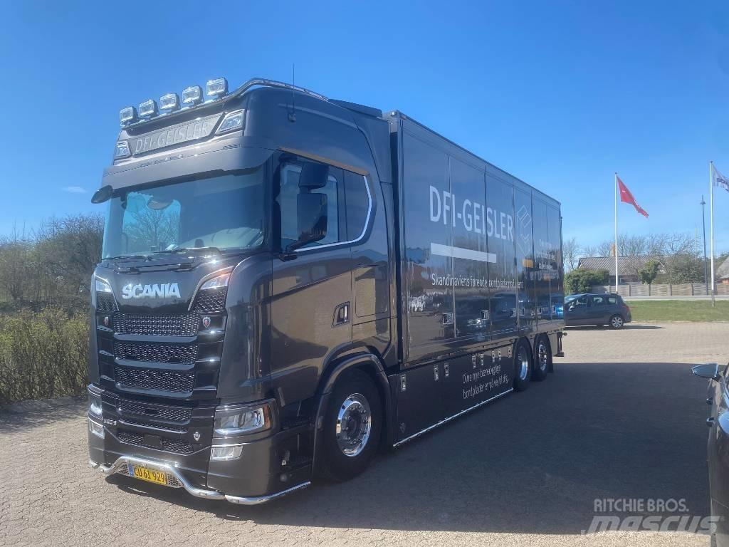 Scania S 520 Box trucks