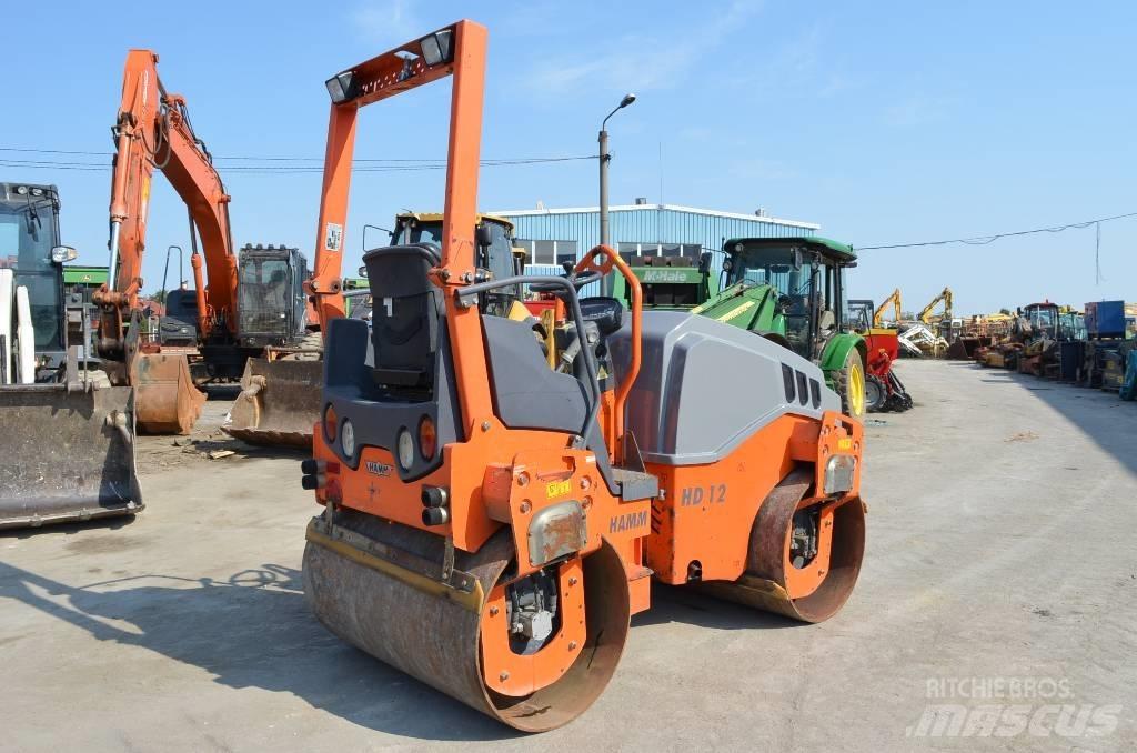 Hamm HD 12 VV Twin drum rollers